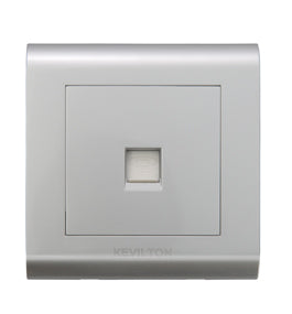 Kevilton Modular Silver TP Socket