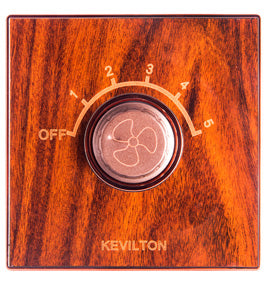 Kevilton Nature Mahogany 5step Hum Free Fan Controller