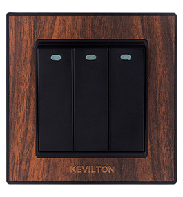 Kevilton Nature Kumbuk 3Gang 2Way Switch