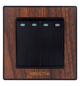 Kevilton Nature Kumbuk 4Gang 2Way Switch