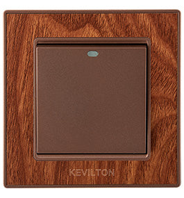 Kevilton Nature Teak 1Gang 2Way Switch