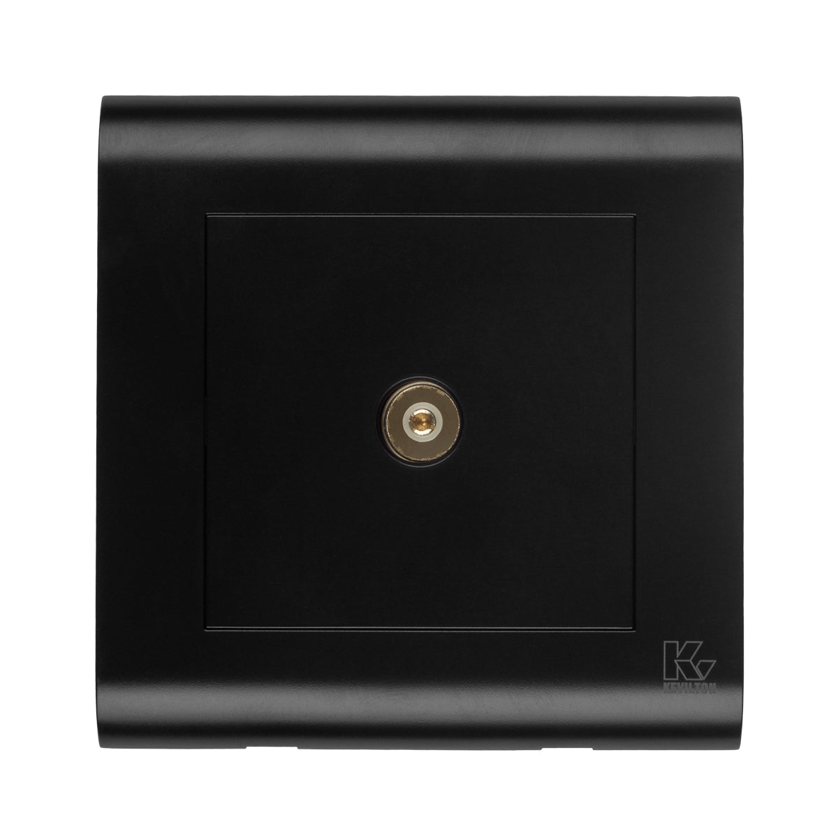 Kevilton Modular Jet Black TV Socket