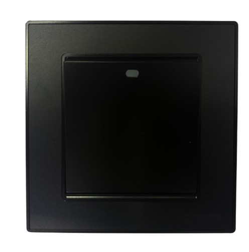 Kevilton Nature Deep Black 1Gang 1Way Switch