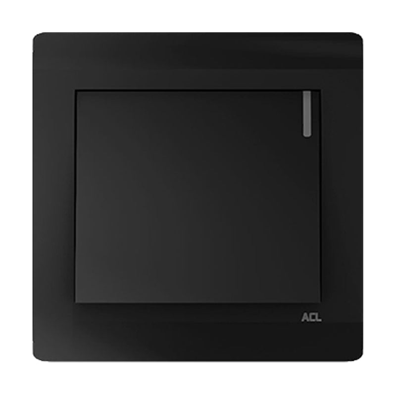 ACL Elegance Black 1 Gang 2 Way Switch