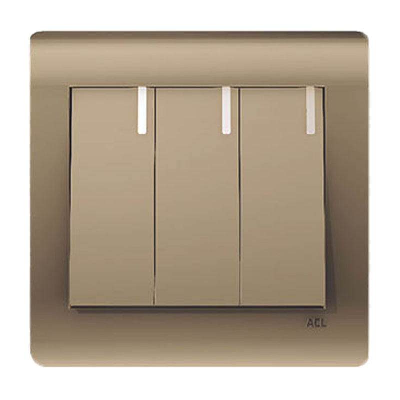 ACL Elegance Bronze 3 Gang 2 Way