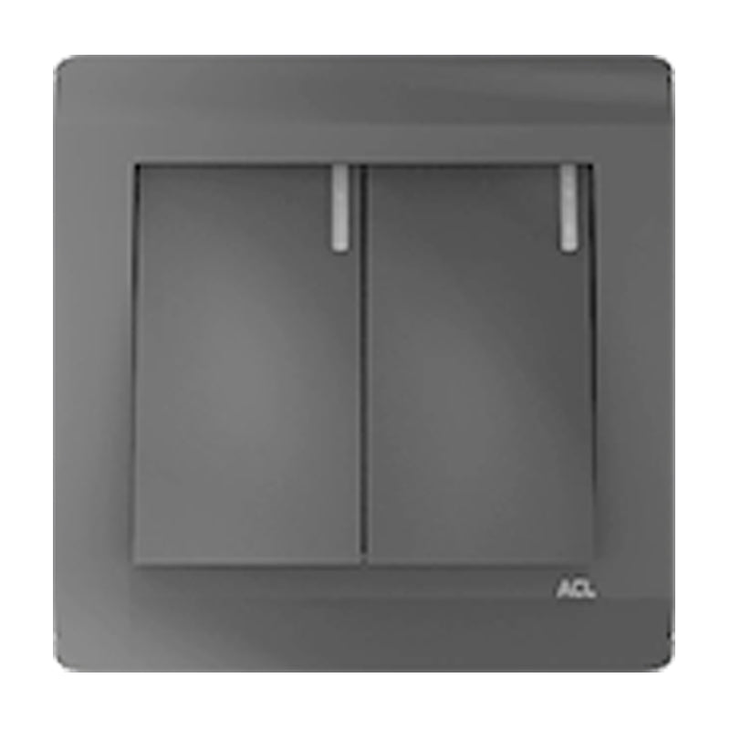 ACL Elegance Grey 2Gang 1Way