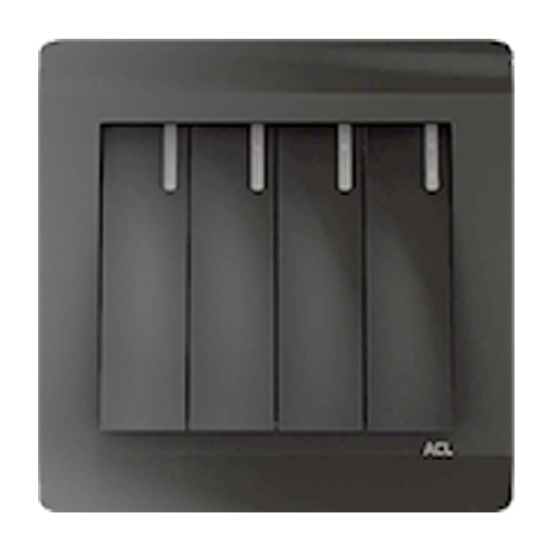 ACL Elegance Grey 4Gang 1Way