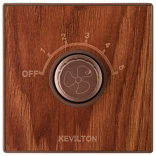 Kevilton Nature Teak 5 Step Humfree Fan Control