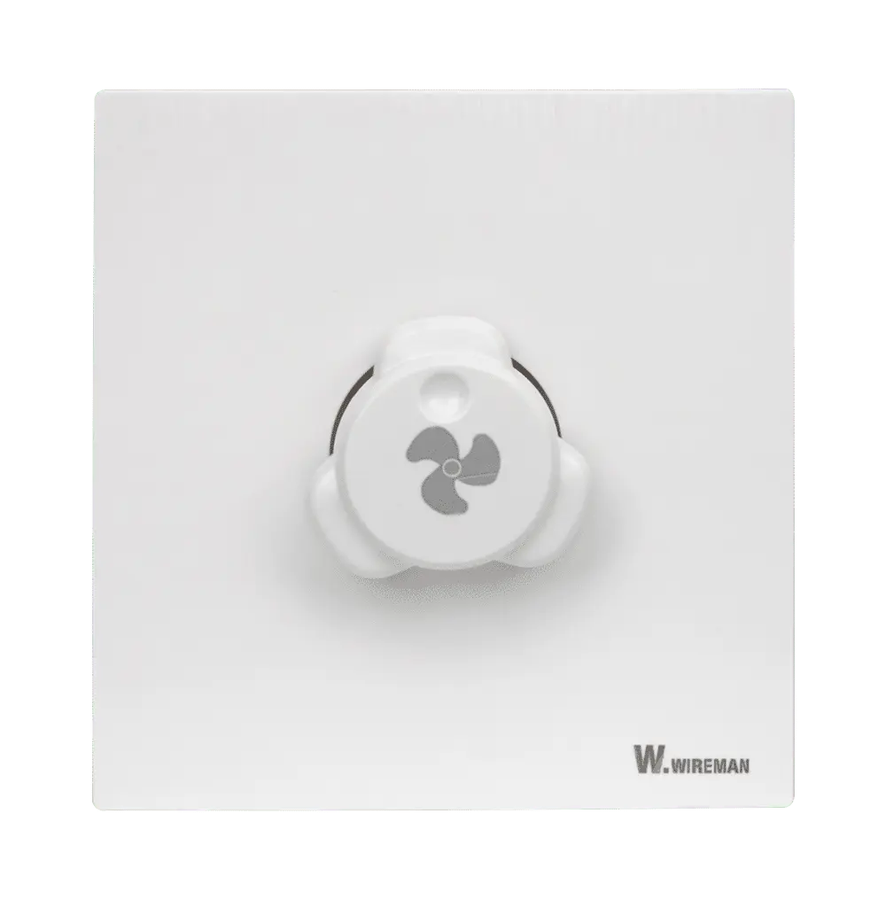 Wireman Infinity White 5Step Humfree Fan Controll Switch