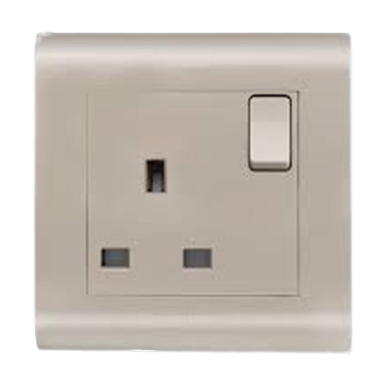 Kevilton Modular Gold 13Amp Switched Socket