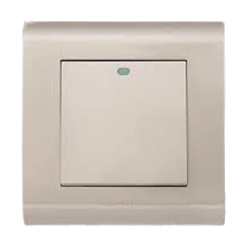 Kevilton Modular Gold 1Gang 1Way Switch