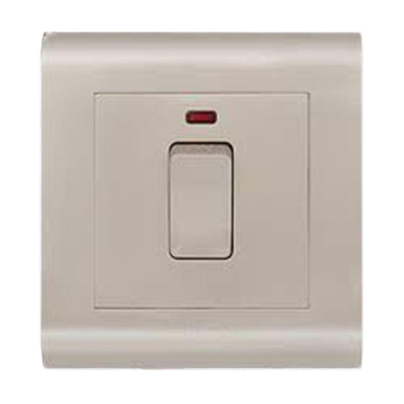 Kevilton Modular Gold 20Amp Double Pole Switch