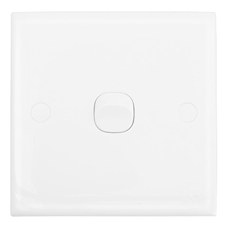 Kevilton White Series 1Gang 2Way Switch