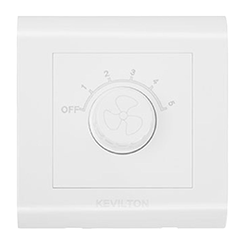 Kevilton Modular White 5Step Hum free Fan controller
