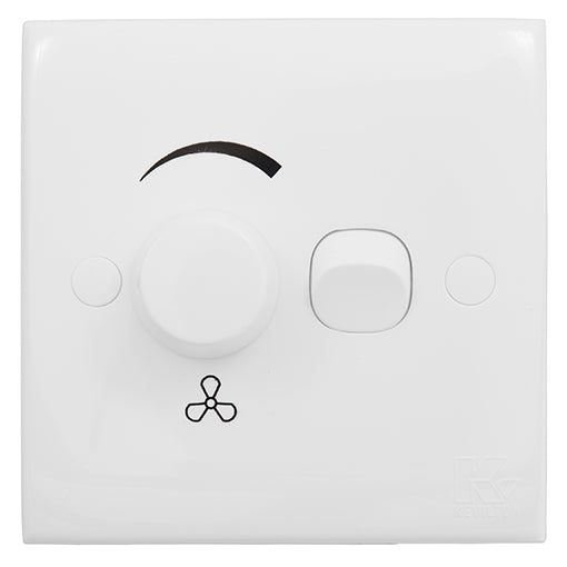 KEVILTON WHITE SERIES 5Step Hum Free Fan Controller