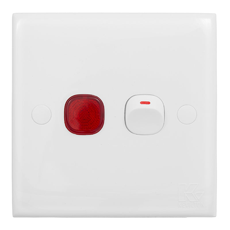 Kevilton White Series 20Amp Double Pole Switch
