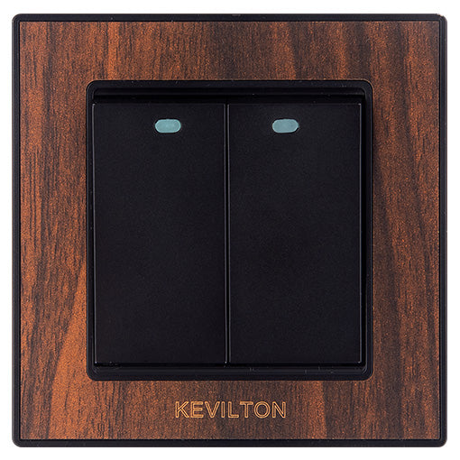 Kevilton Nature Kumbuk 2Gang 1Way Switch