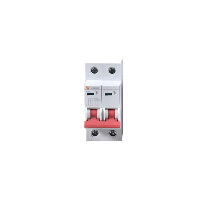Wireman Isolator 2 Pole 40A ( Main Switch )