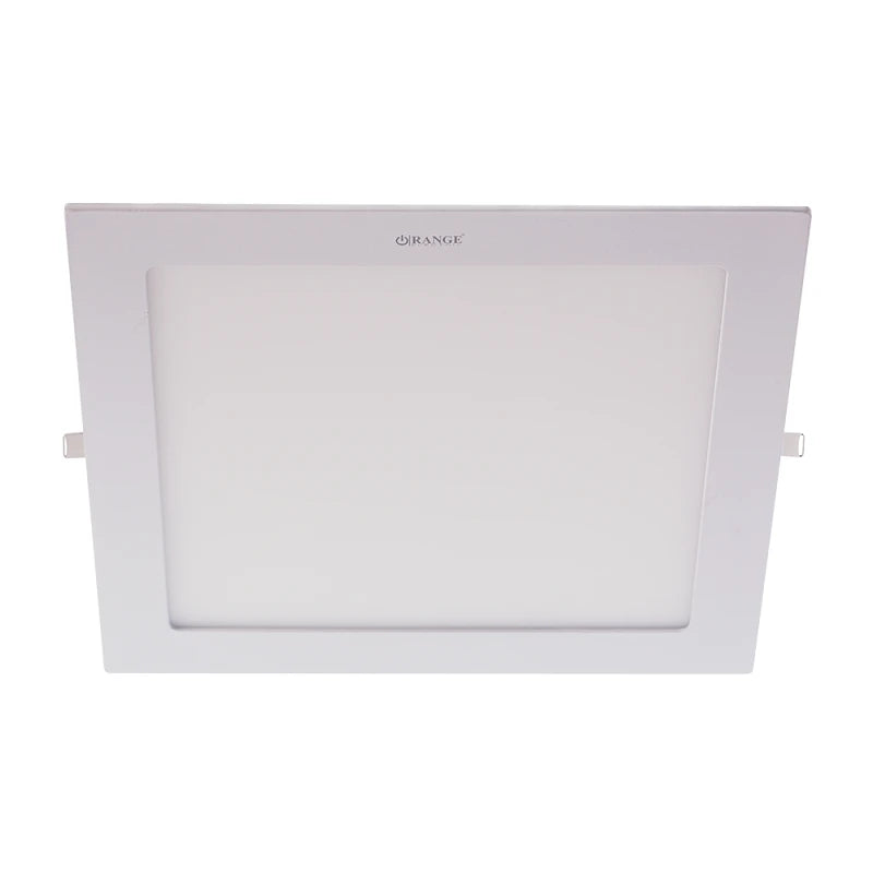 ORANGE LED Panel Light 12W Sunk (square /round) , (day light / warm white)