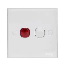Orange Casablanca 20A Double Pole With Indicator