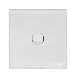 Orange Casablanca 1Gang 2 Way White Switch