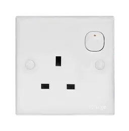 Orange Casablanca 13A Switched Socket Outlet