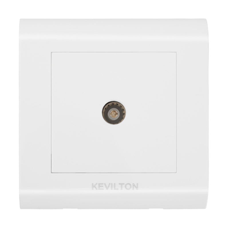 Kevilton Modular White TV Socket