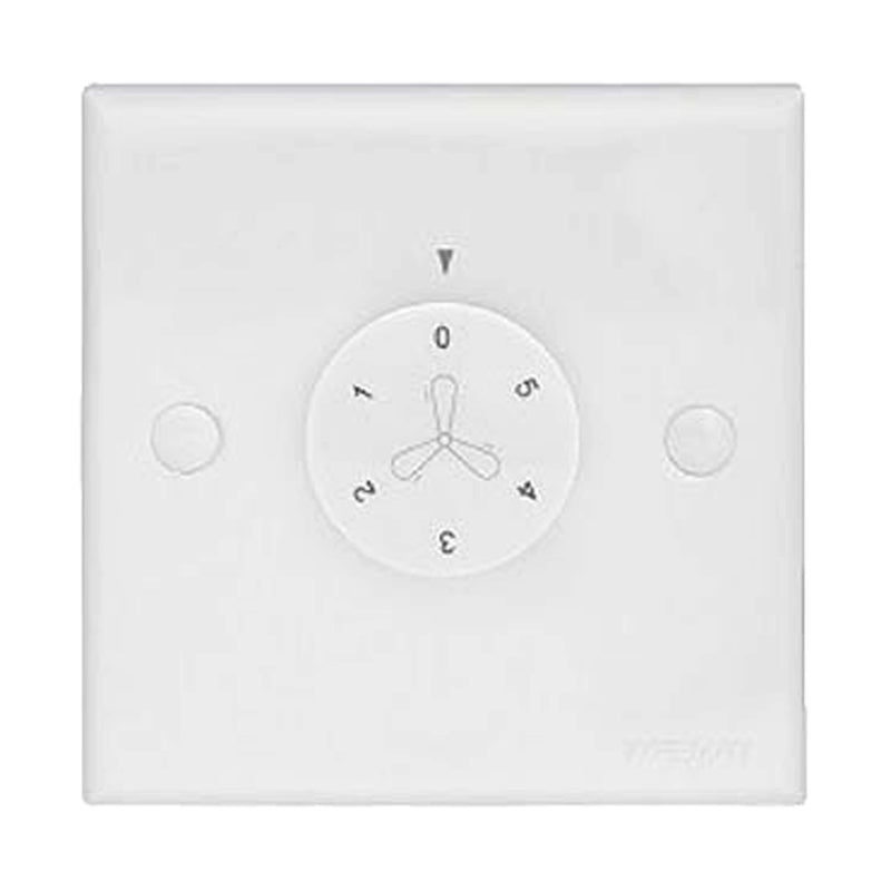 Wireman  Classic White 5 Step Hum Free Fan Controller