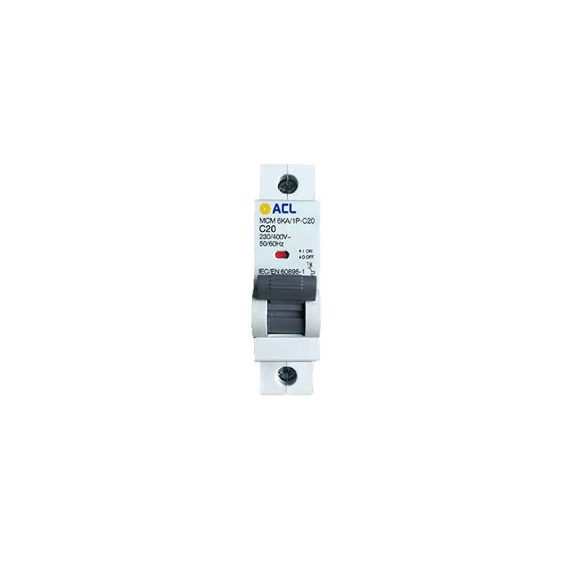 ACL Miniature Circuit Breaker (MCB) Single Pole – Mercury Series